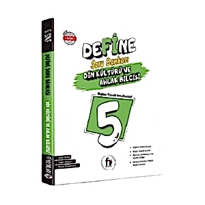 Fİ YAYINLARI  5. SINIF DEFİNE DİN KÜLTÜRÜ VE AHLAK BİLGİSİ SORU BANKASI