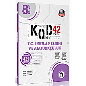 KOD KAZANIM ODAKLI 42 DENEME T.C. İNKILAP TARİHİ VE ATATÜRKÇÜLÜK